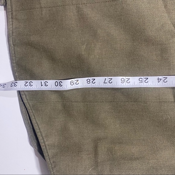 From The House Of Howe Mens Green Military Button Down Wool/Cotton Blazer XL - Picture 16 of 16